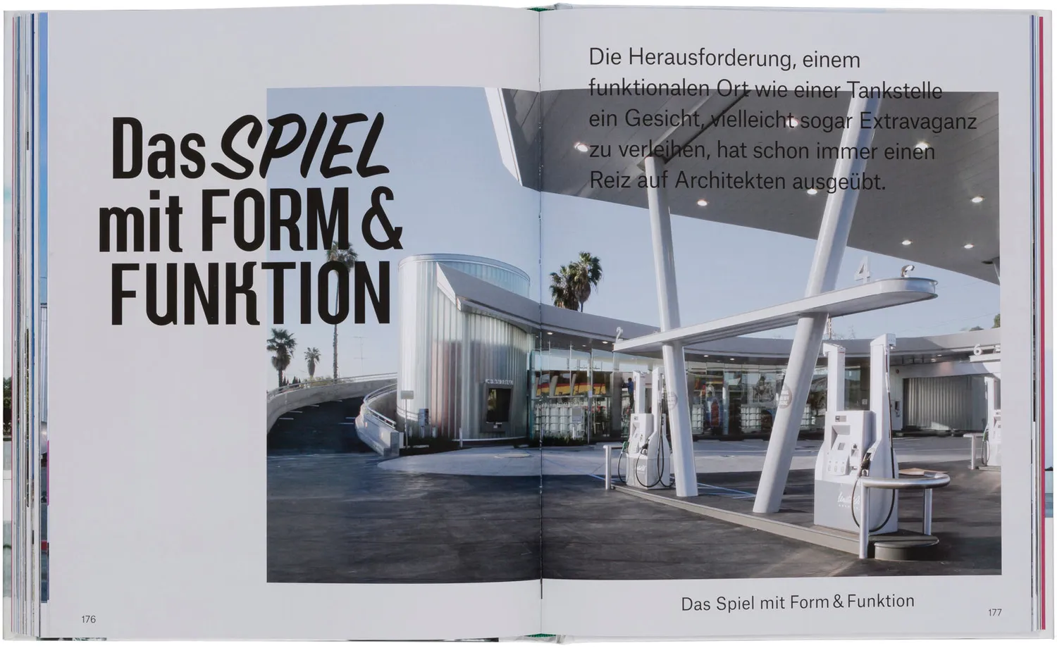 Gestalten Schöner Tanken Bildband Tankstellen Architektur
