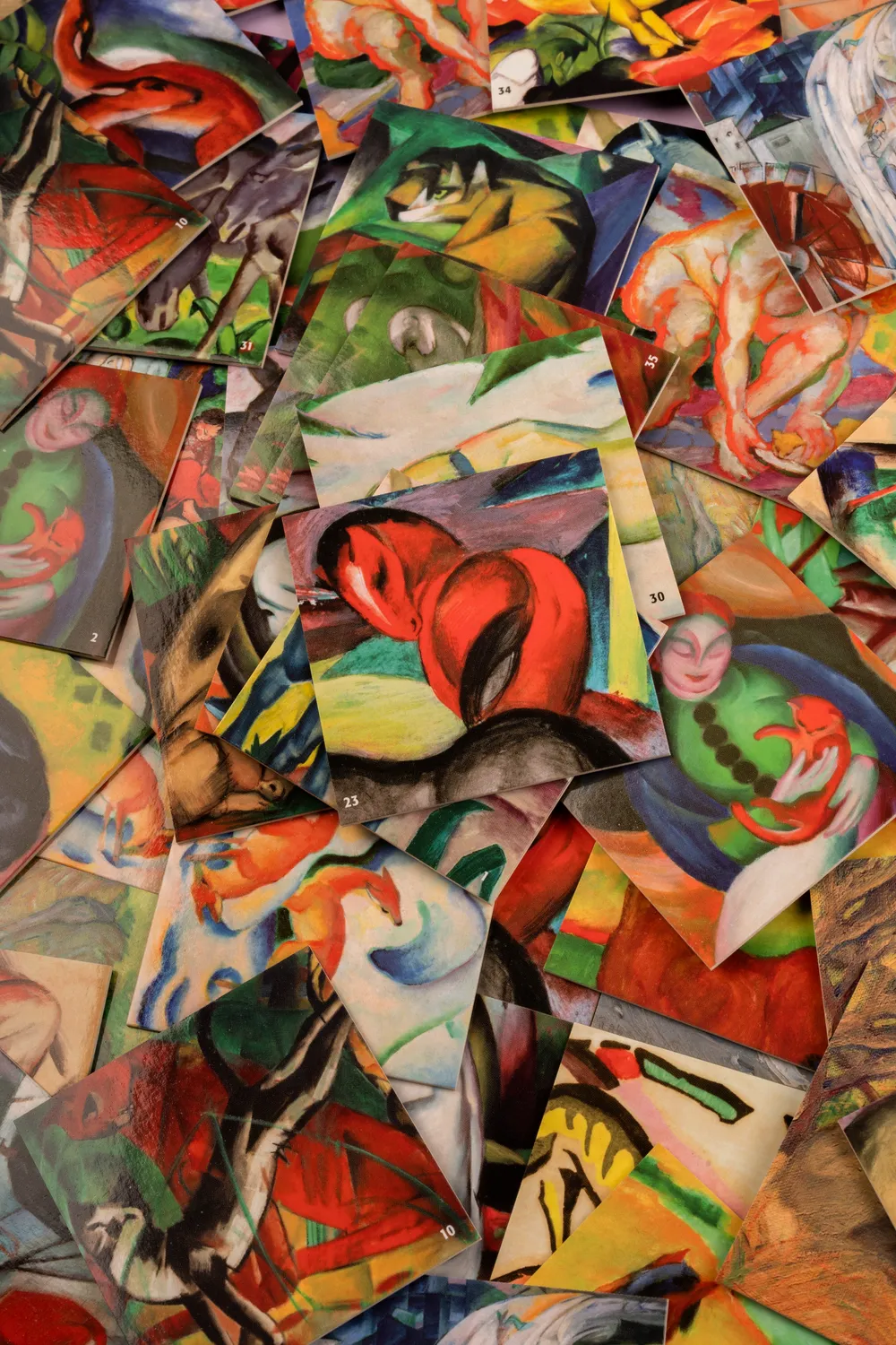 Seemann Henschel Franz Marc Memo Spiel 36 Motive
