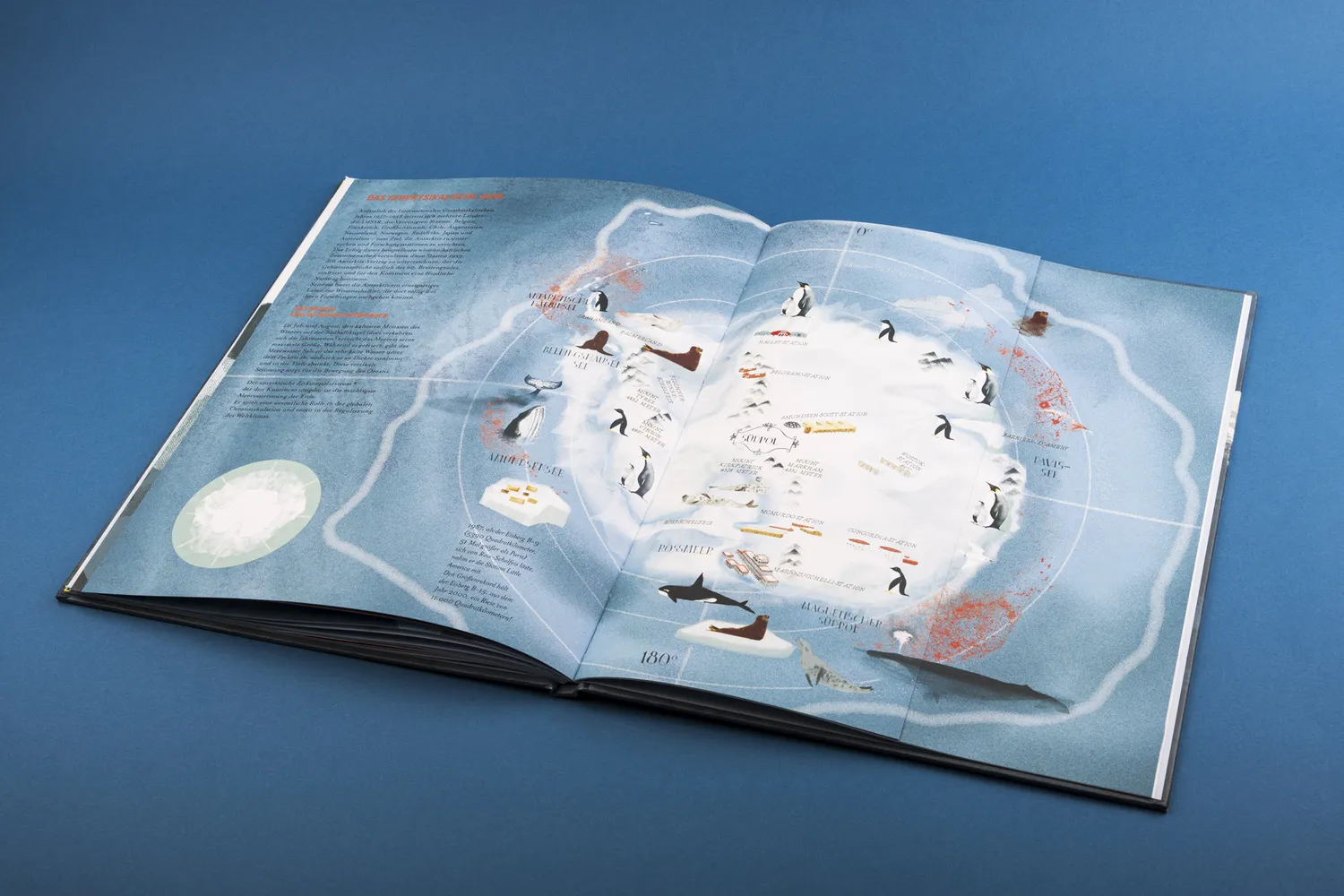 Seemann Henschel Antarktis Bilderbuch Kinder Klappkarten