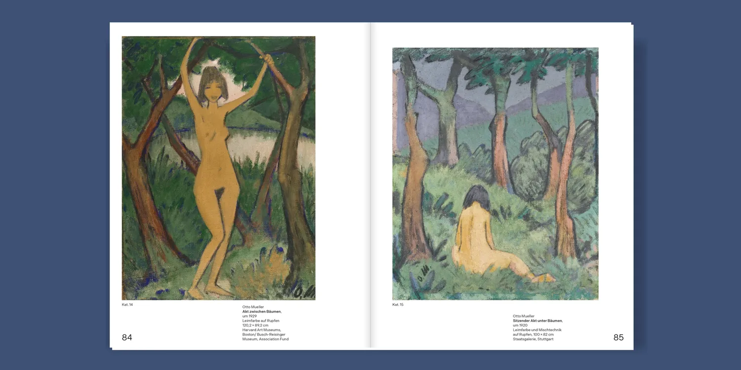 Seemann Henschel Otto Mueller Kunst Bildband Ausstellung