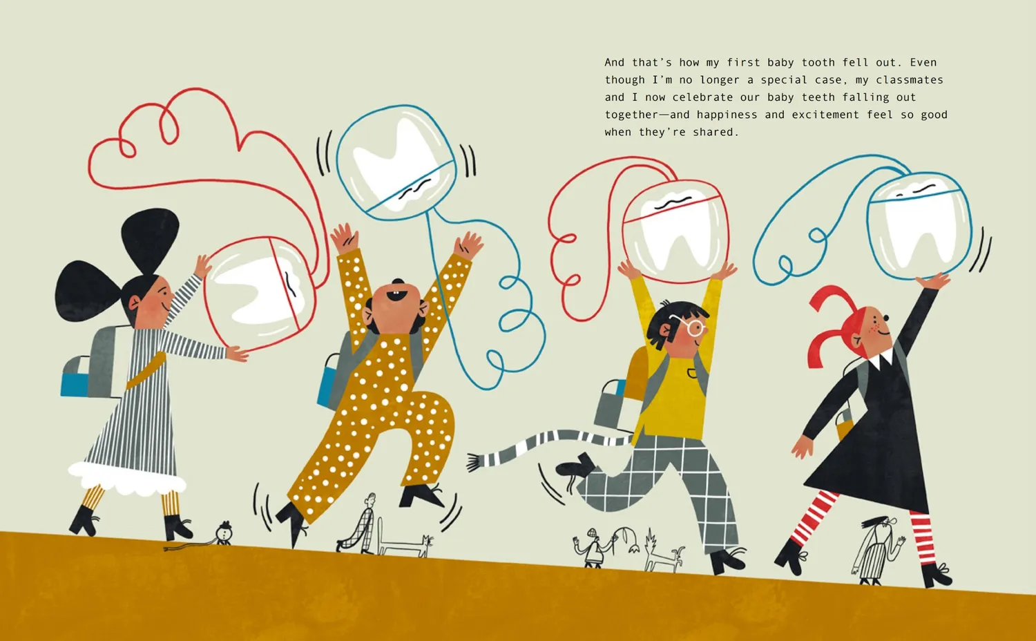 Little Gestalten Bye Bye Baby Teeth Kinderbuch ab 5 Jahren