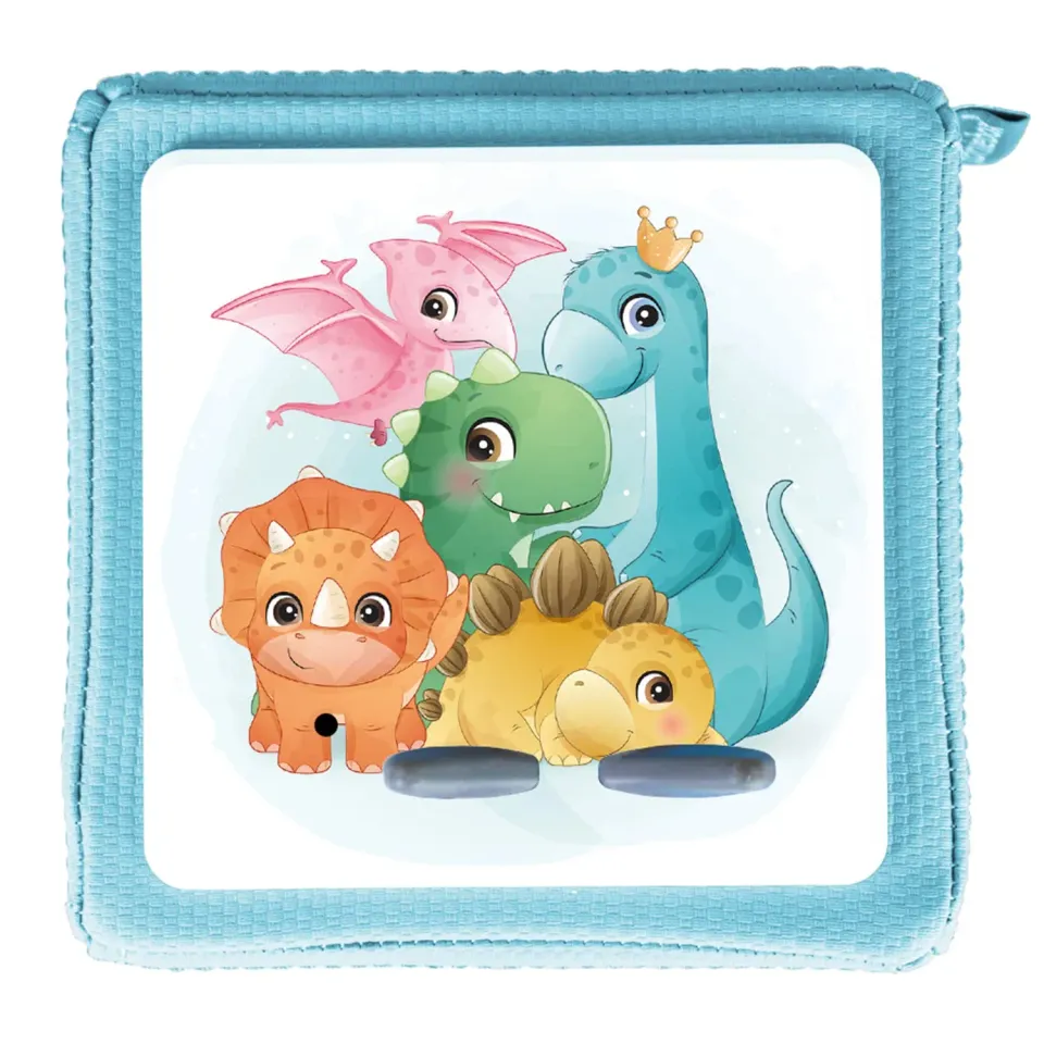 MeinBaby123 Dinosaurier süße Freunde Toniebox Schutzfolie wasserfest