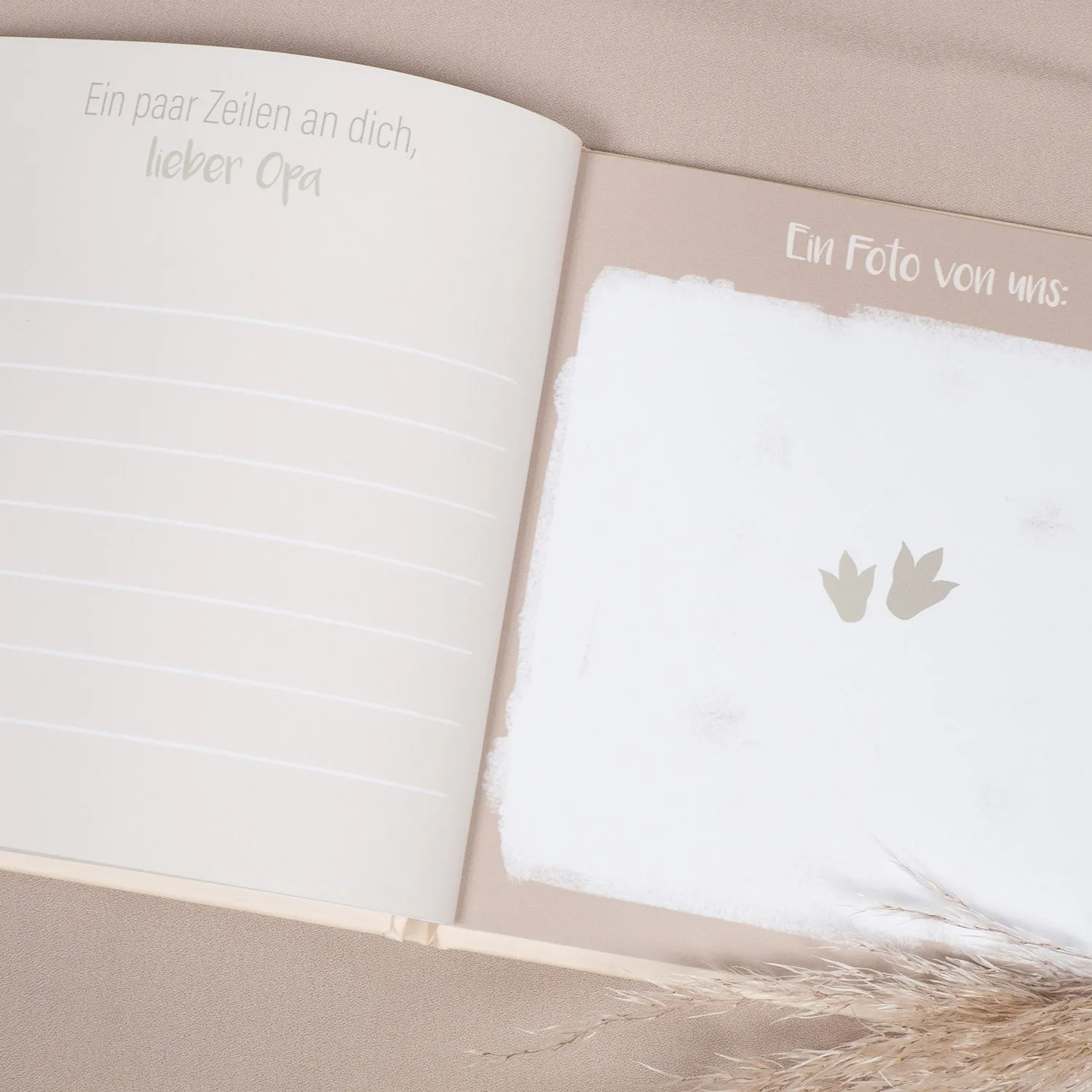 MINTKIND Opa Du bist toll Geschenkbuch Hardcover 32 Seiten