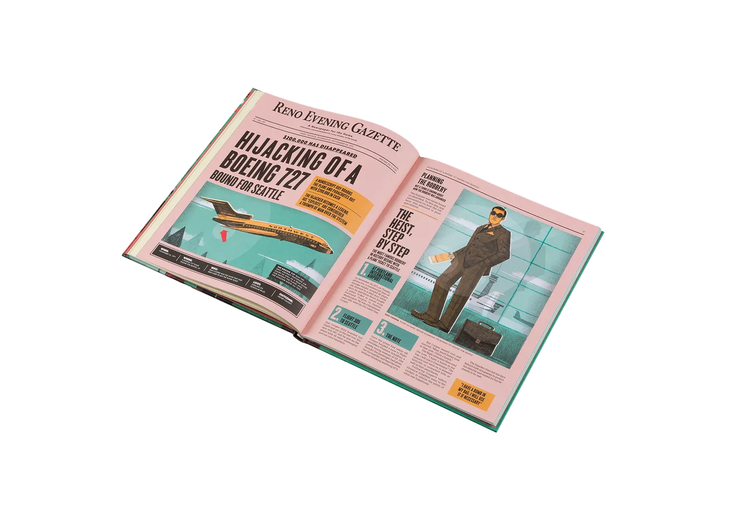 Little Gestalten Famous Robberies Kinderbuch 9-11 Jahre
