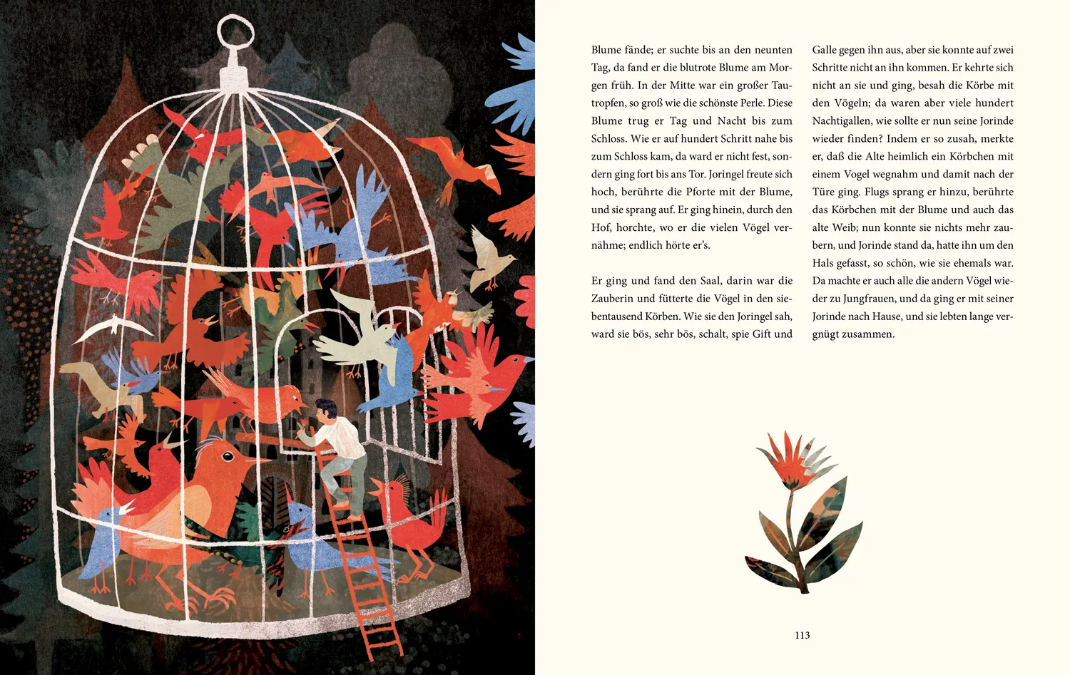 Gestalten Grimm Märchen Kinderbuch deutsch illustriert