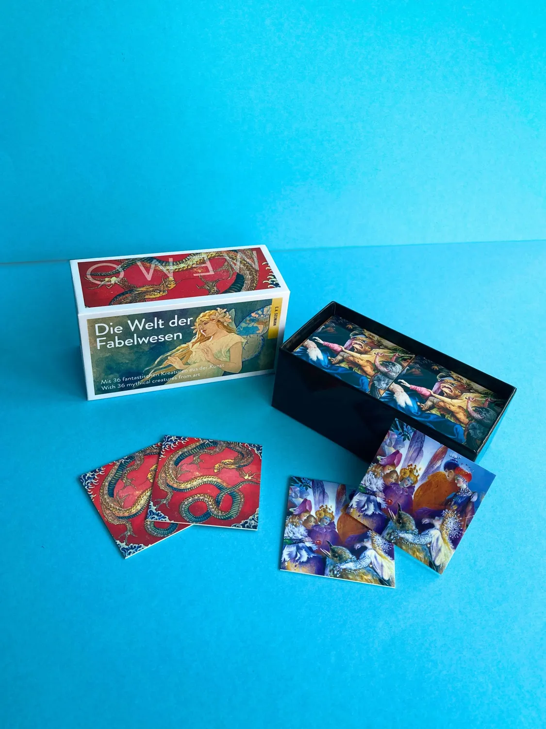 Seemann Henschel Die Welt der Fabelwesen Memo Spiel 36 Motive