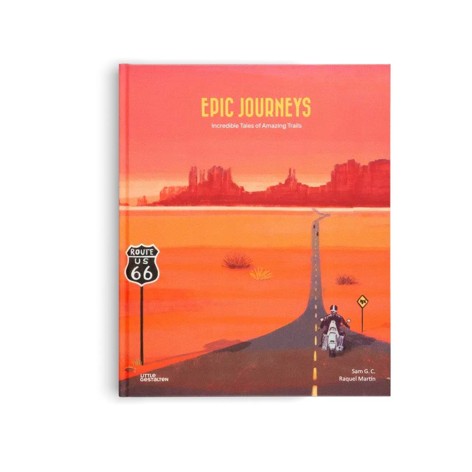 Gestalten Epic Journeys Kinder-Sachbuch Reiserouten