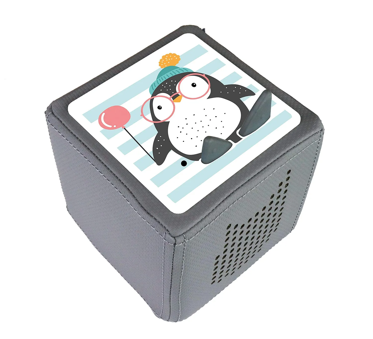 MeinBaby123 Toniebox Schutzfolie Pinguin Flossen 3D-Effekt