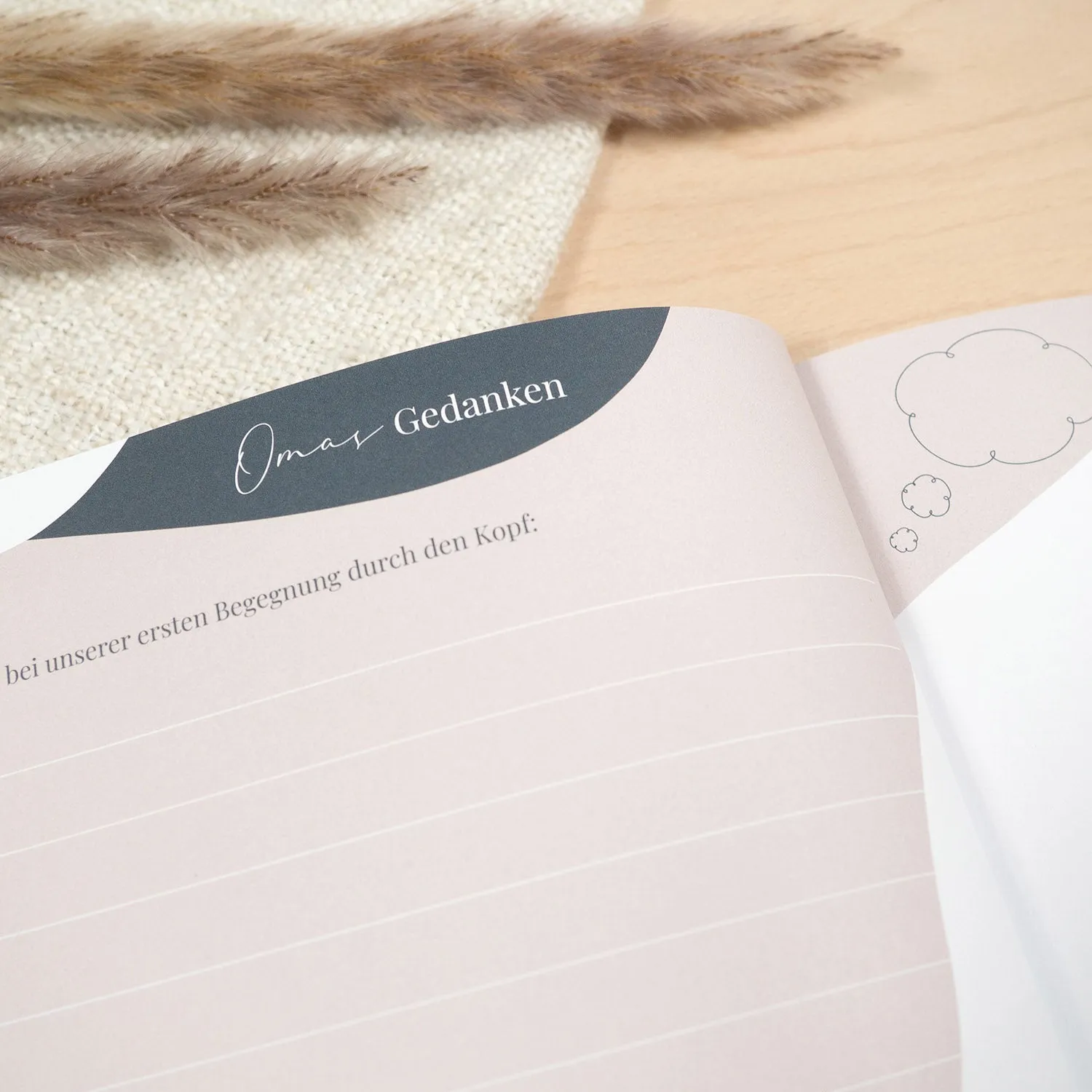 MINTKIND Unser liebes Enkelkind Erinnerungsalbum A5 quer 96 Seiten