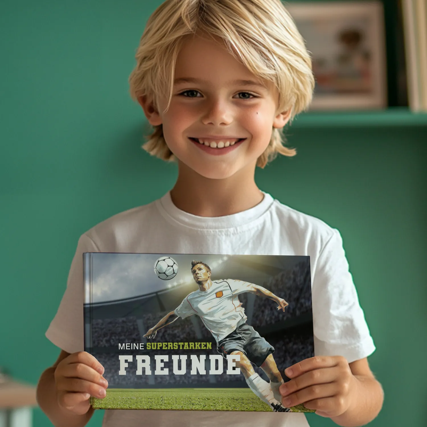MeinBaby123 Freundebuch Fußball Hardcover 26 Freunde