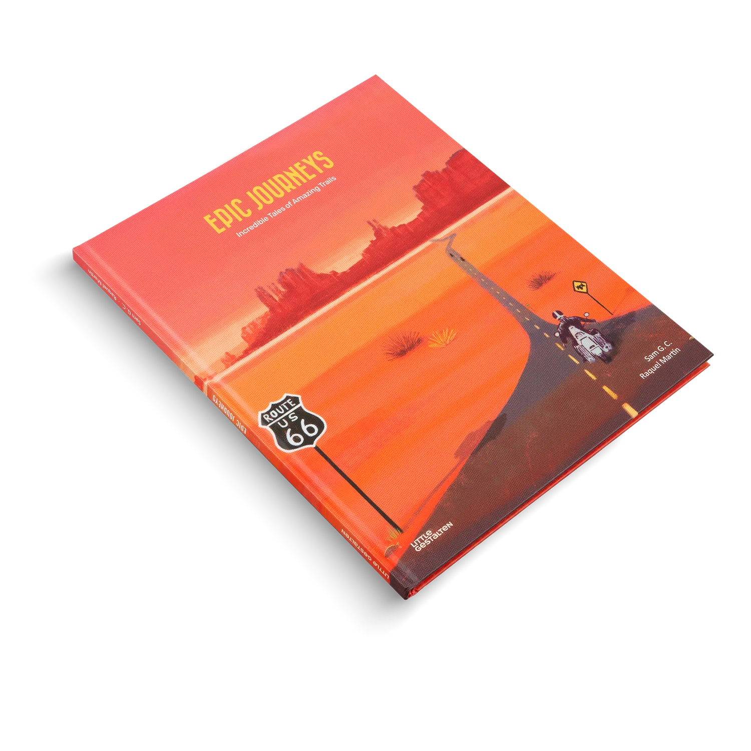Gestalten Epic Journeys Kinder-Sachbuch Reiserouten