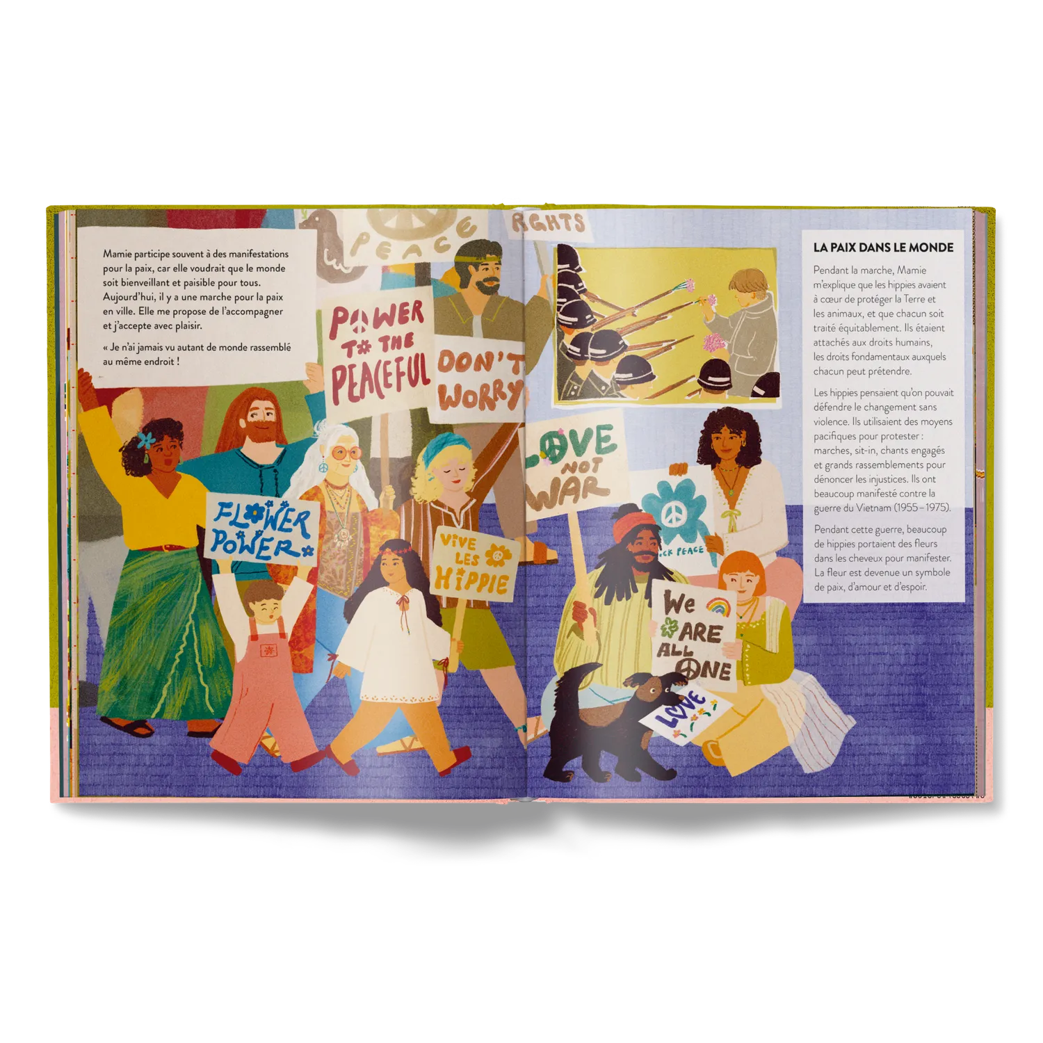 Little Gestalten Ma mamie est une hippie Bilderbuch