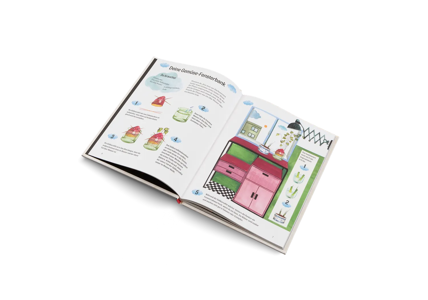 Gestalten Grüner wird’s nicht Kinderbuch Garten