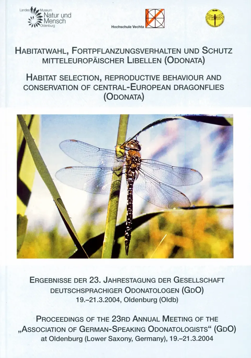 Isensee Univerlag Habitatwahl Libellen Sachbuch Odonata
