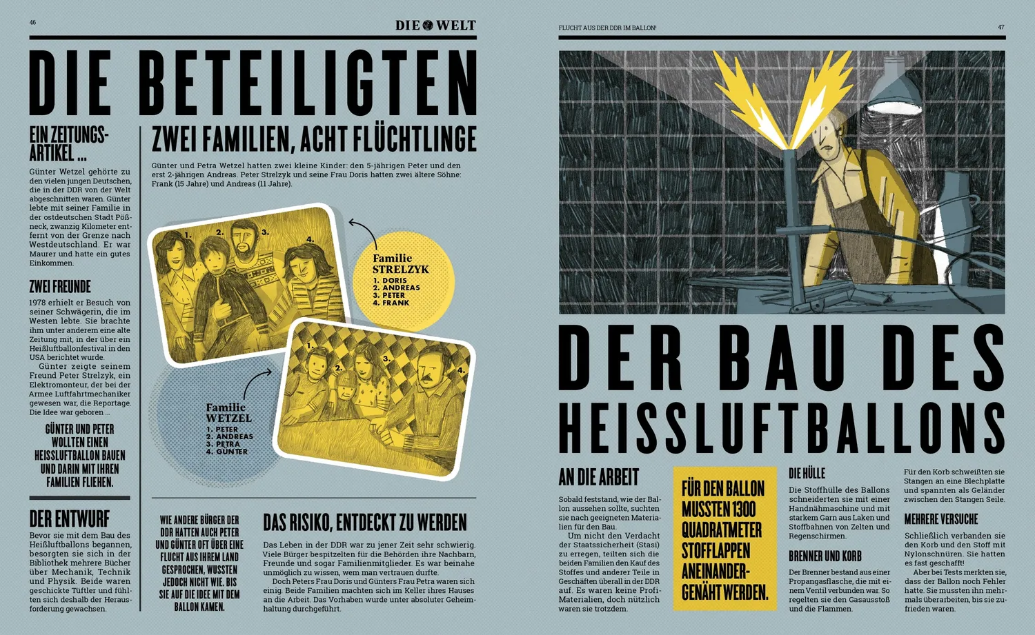 Kleine Gestalten Die Ausbrecher Sachbuch gebunden Fluchtgeschichten