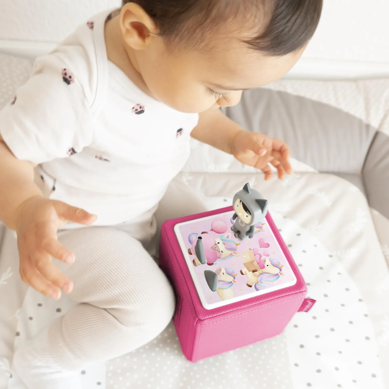 MeinBaby123 Toniebox Einhorn Schutzfolie selbstklebend wasserfest