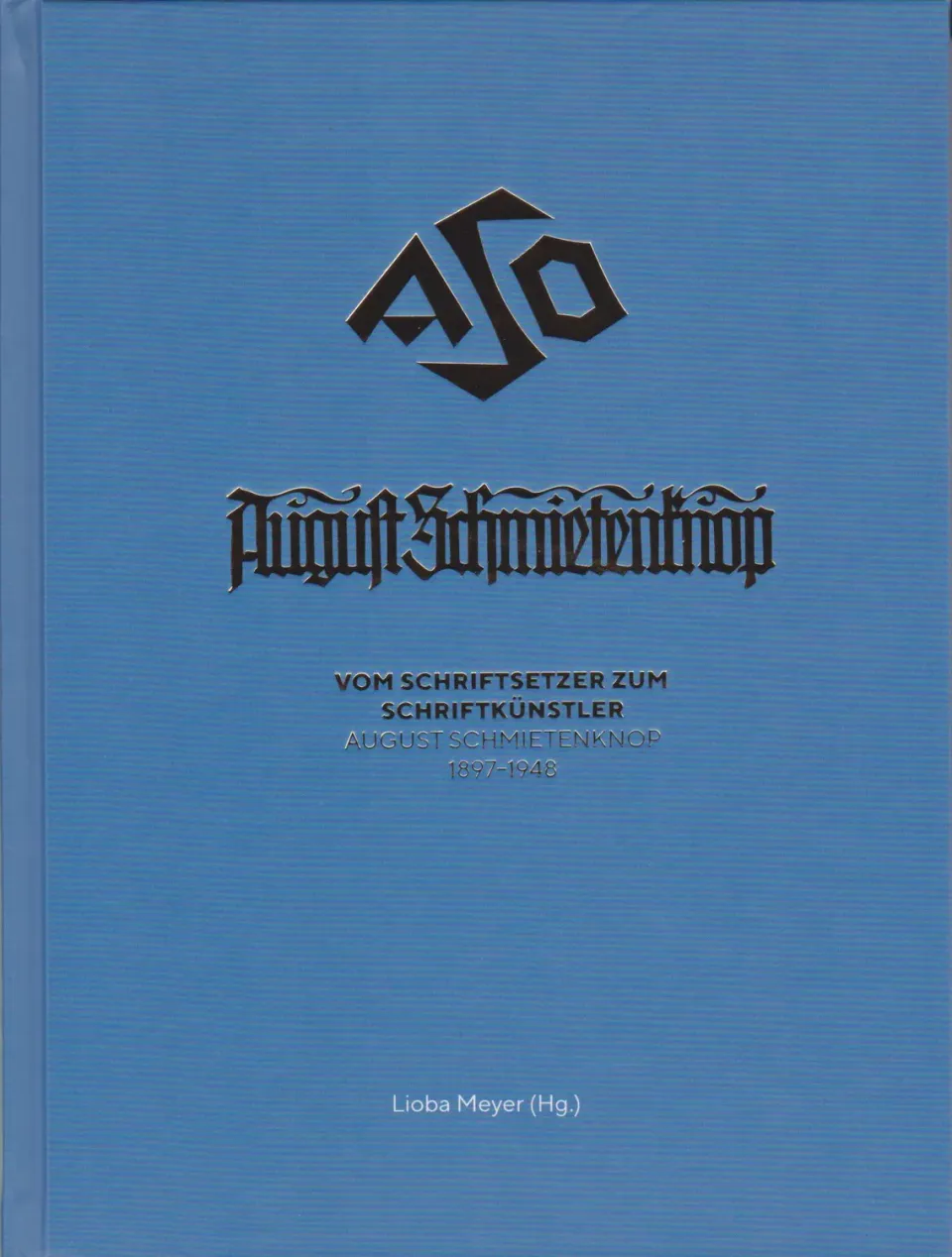 Isensee Kunst August Schmietenknop Kunstbuch Typografie