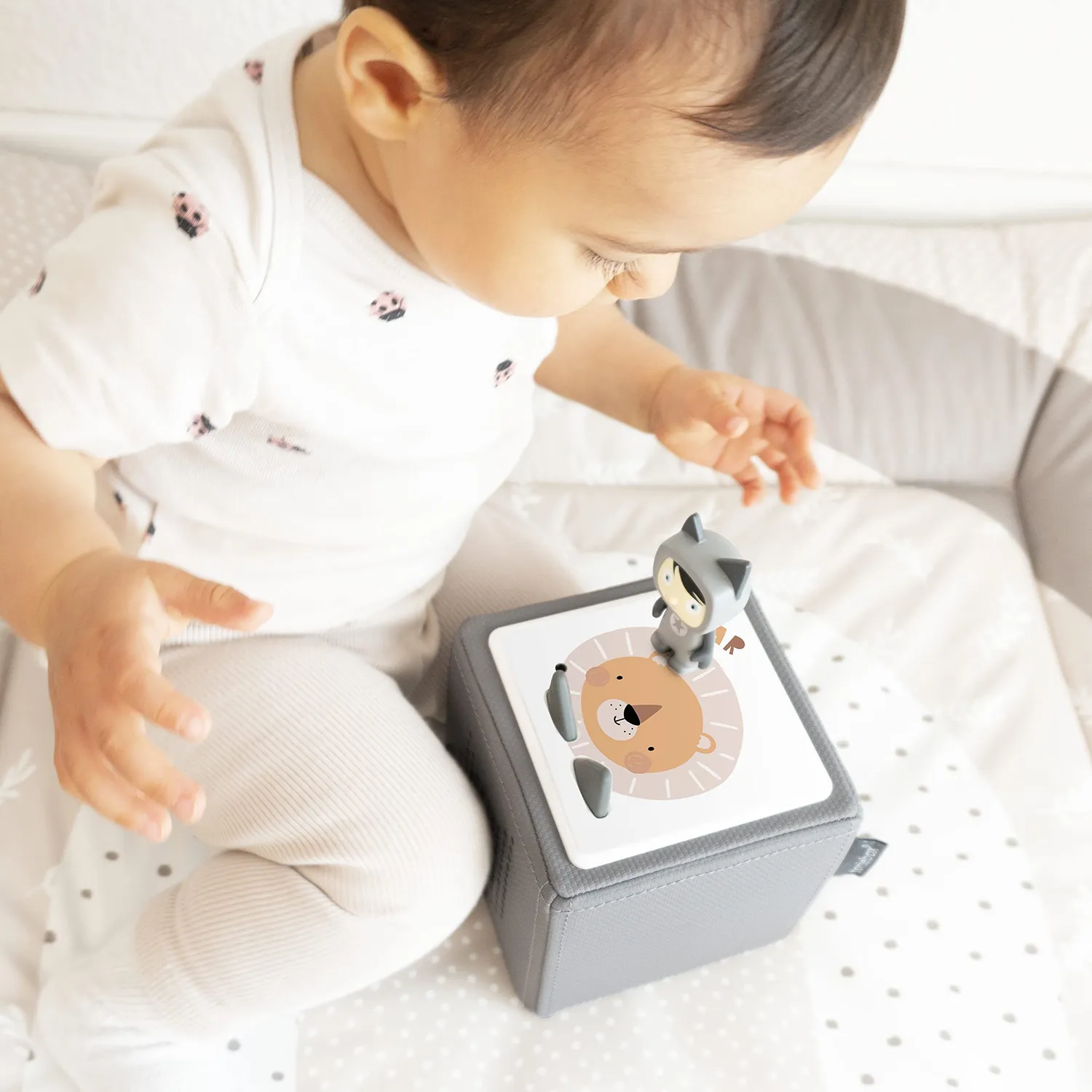 MeinBaby123 Toniebox Schutzfolie Löwe Roar Sticker wasserfest