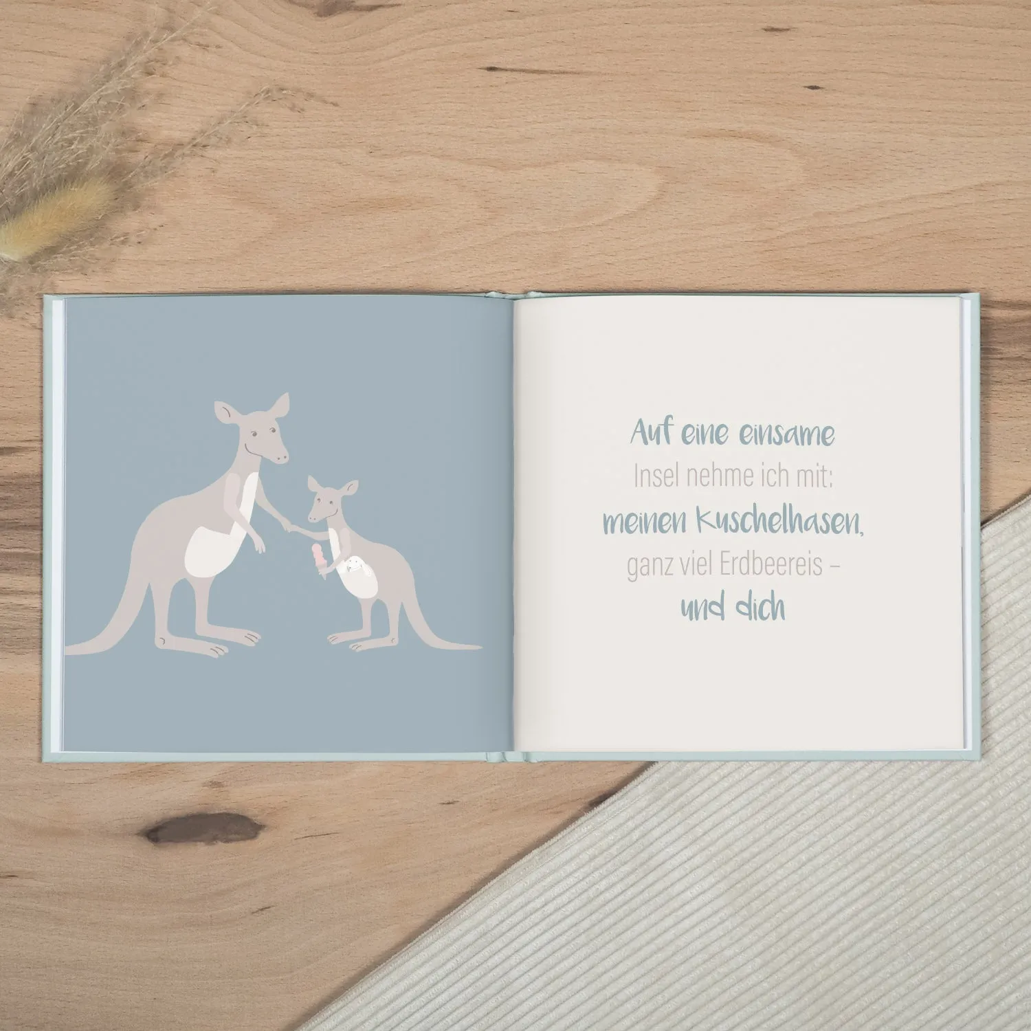 MINTKIND Lieber Onkel du bist toll Geschenkbuch 32 Seiten