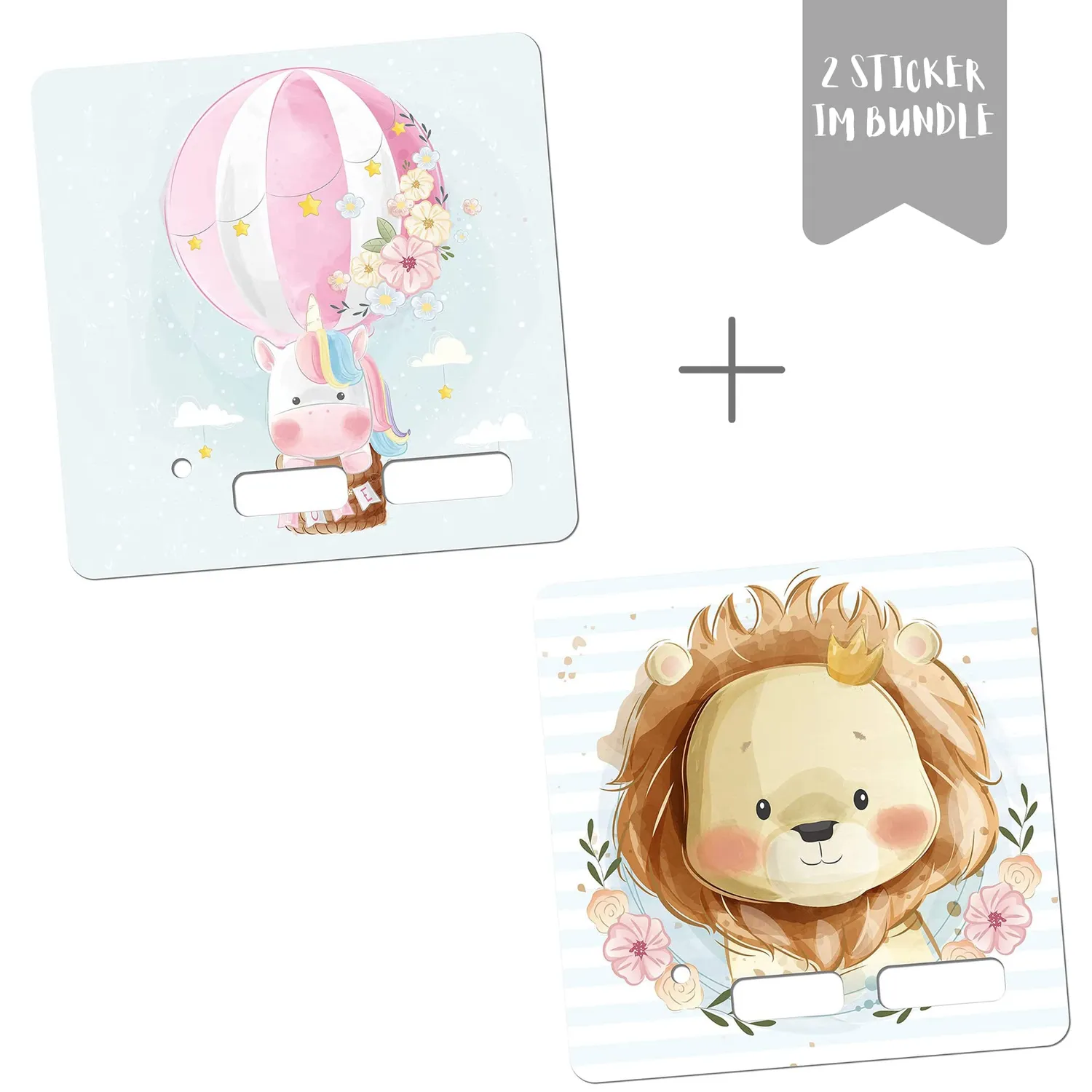 MeinBaby123 Löwe Einhorn Toniebox Schutzfolie 2er Set