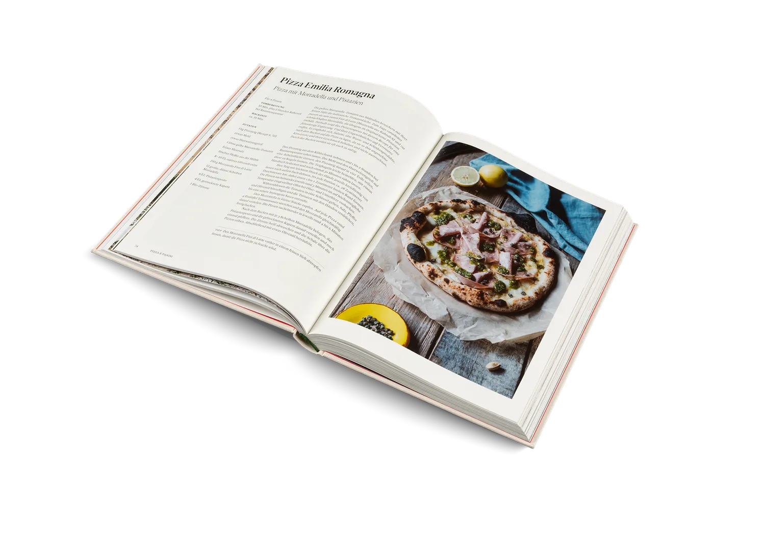 Gestalten Originale Kochbuch gebunden – italienische Küche