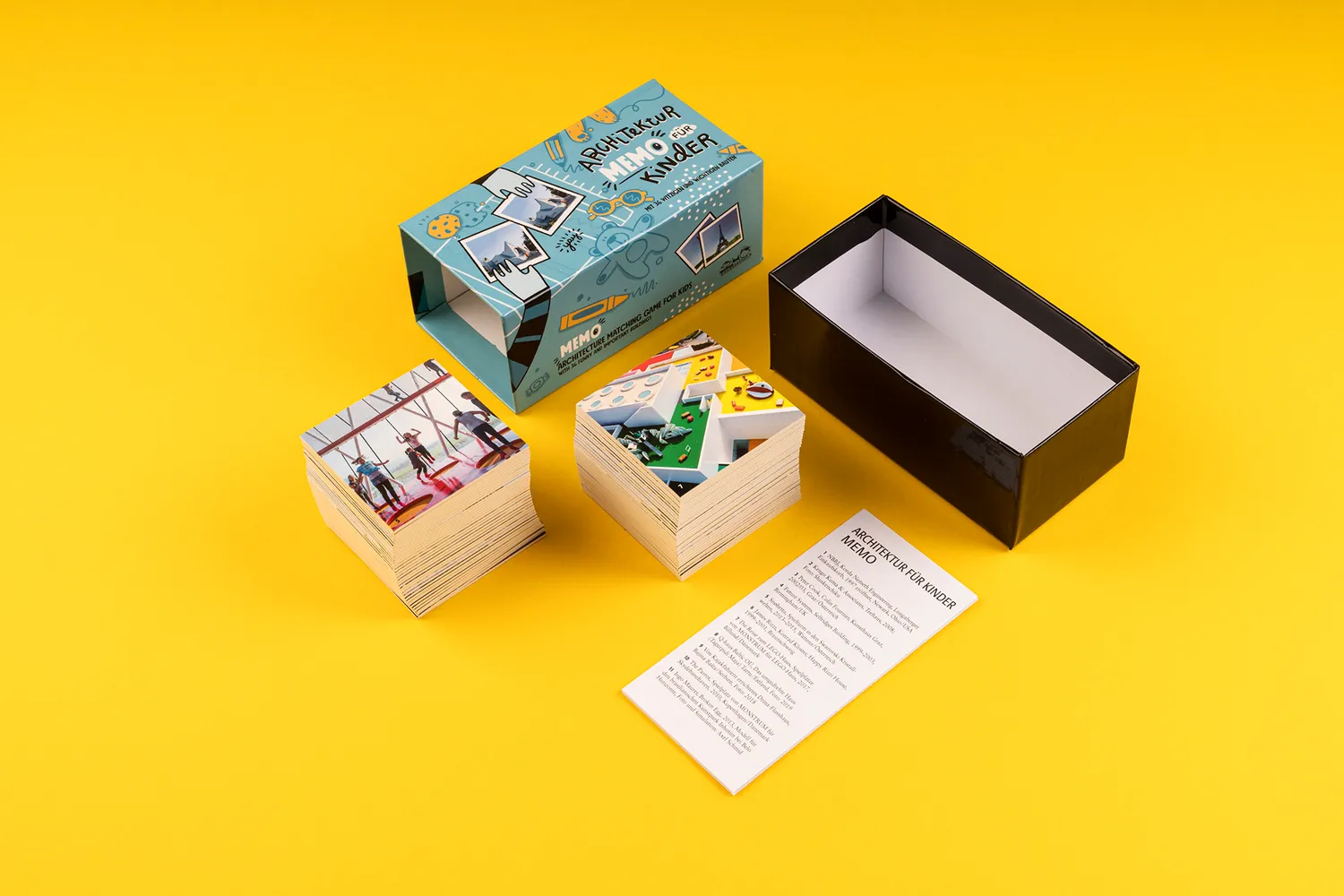 Seemann Henschel Architektur für Kinder Memo Spiel 36 Paare