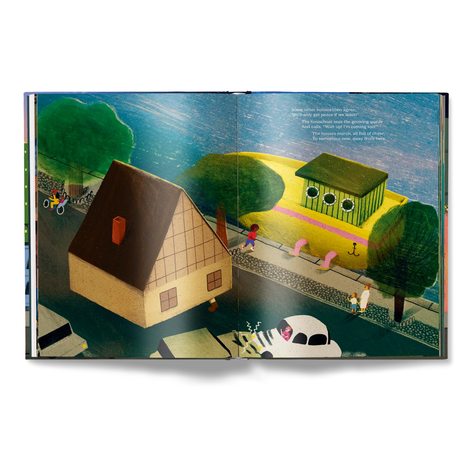 Little Gestalten Das Haus zieht aus Bilderbuch gebunden illustriert