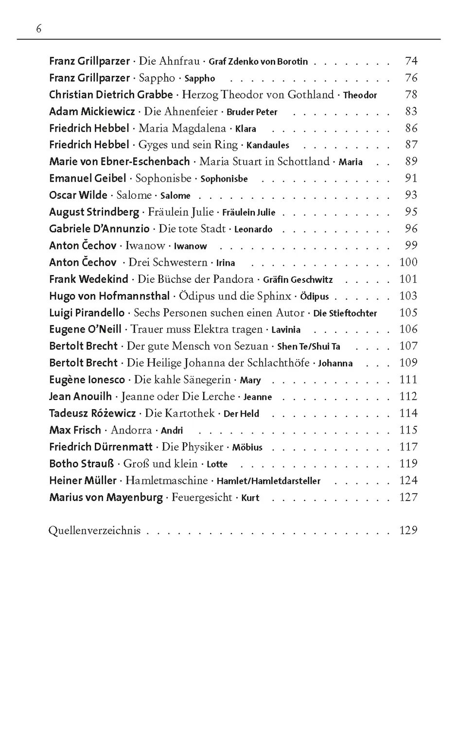 Seemann Henschel 55 tragische Monologe Theaterbuch Frauen Männer