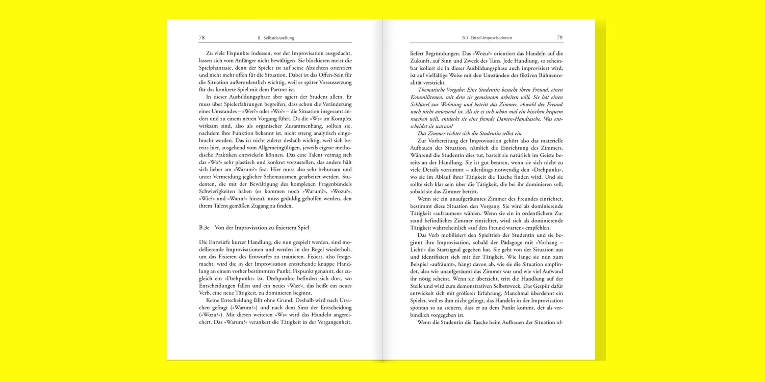 Seemann Henschel ABC des Schauspielens Sachbuch