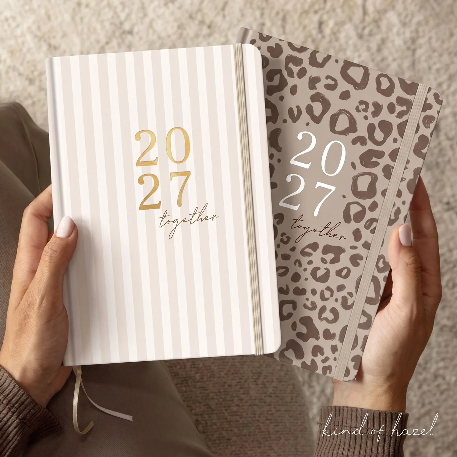 MINTKIND kind of hazel Familienplaner 2027 Kalender Leo