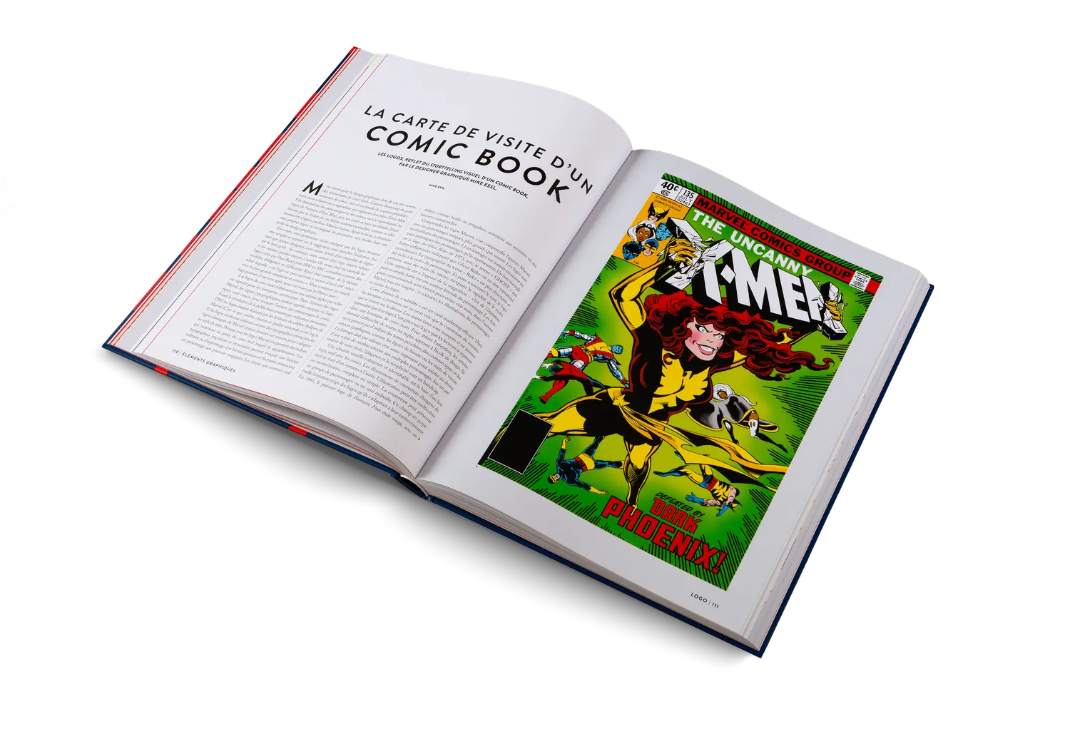 Marvel Une histoire de design Bildband französisch Logos
