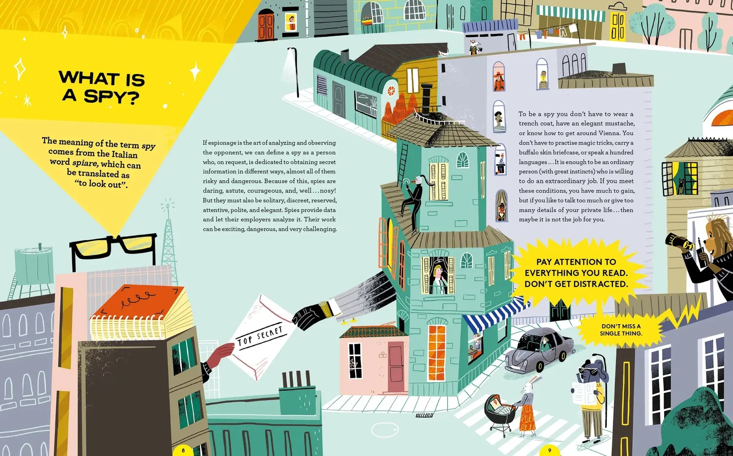 Little Gestalten How to Be a Spy Kinderbuch Spione