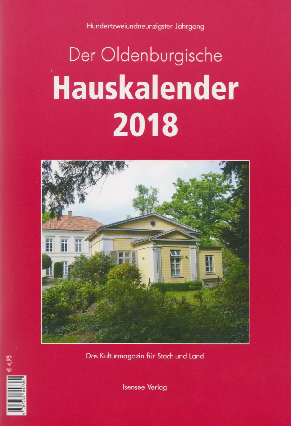 Isensee Verlag Der Oldenburgische Hauskalender 2018 Kalender