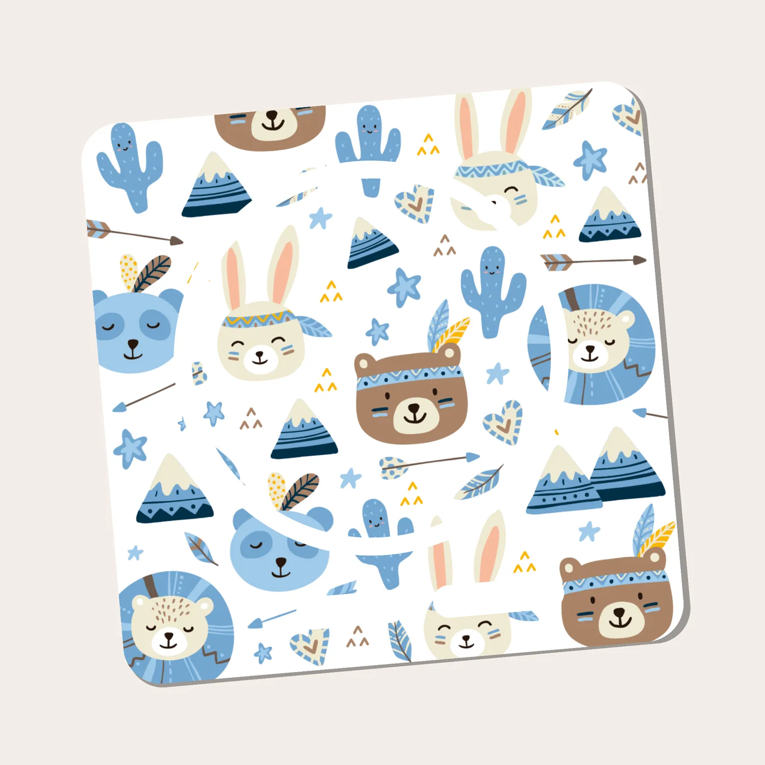 MeinBaby123 Boho Blau Toniebox 2 Schutzfolie Sticker