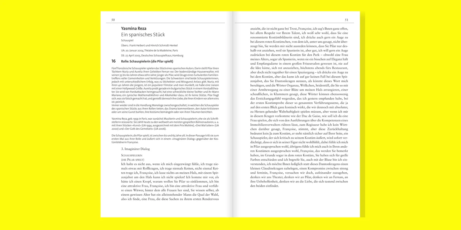 Seemann Henschel 55 Monologe des 21. Jahrhunderts Theaterbuch