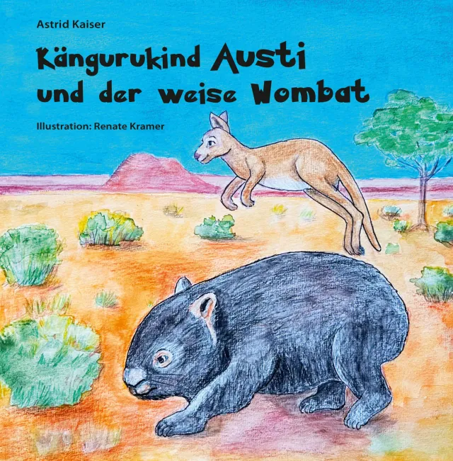 Isensee Kängurukind Austi weiser Wombat Bilderbuch