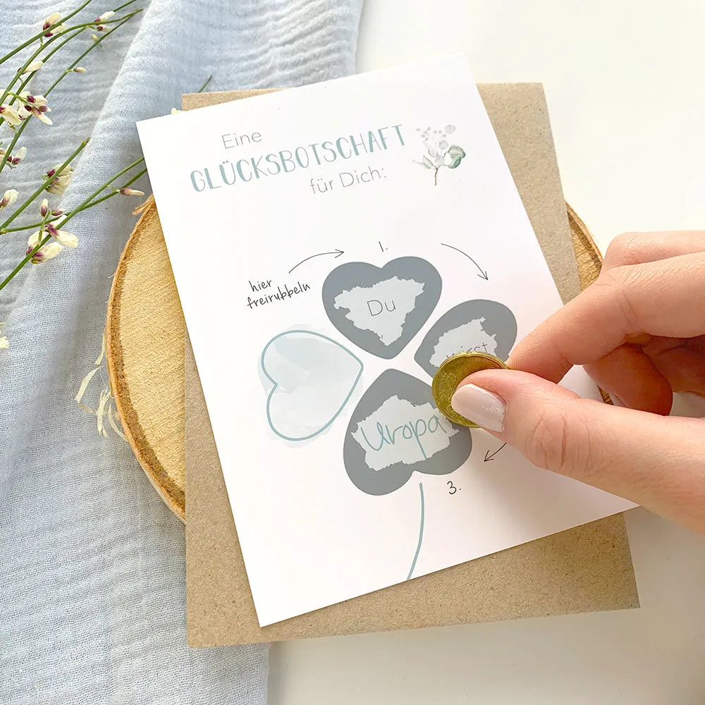 MINTKIND Rubbelkarte Du wirst Uropa DIN A6 Kraft