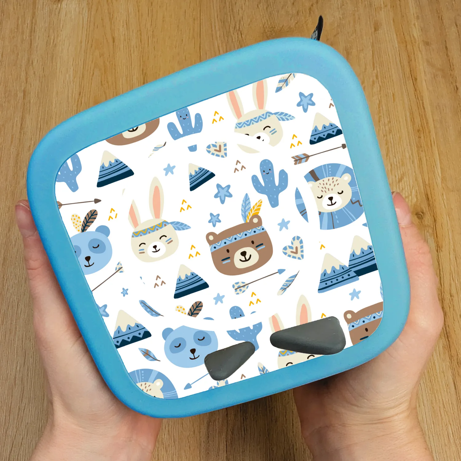 MeinBaby123 Boho Blau Toniebox 2 Schutzfolie Sticker