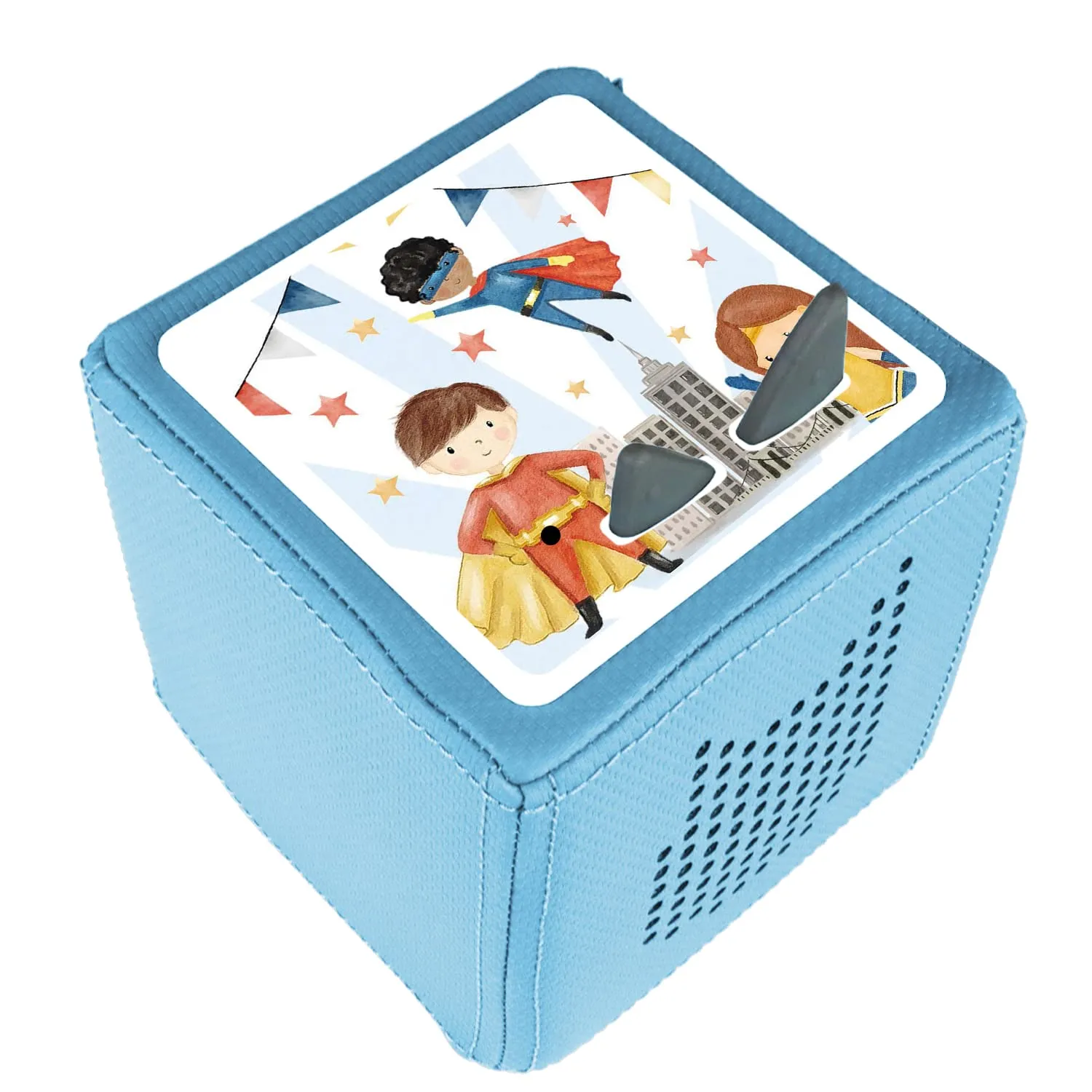 MeinBaby123 Superhelden Toniebox Schutzfolie Sticker