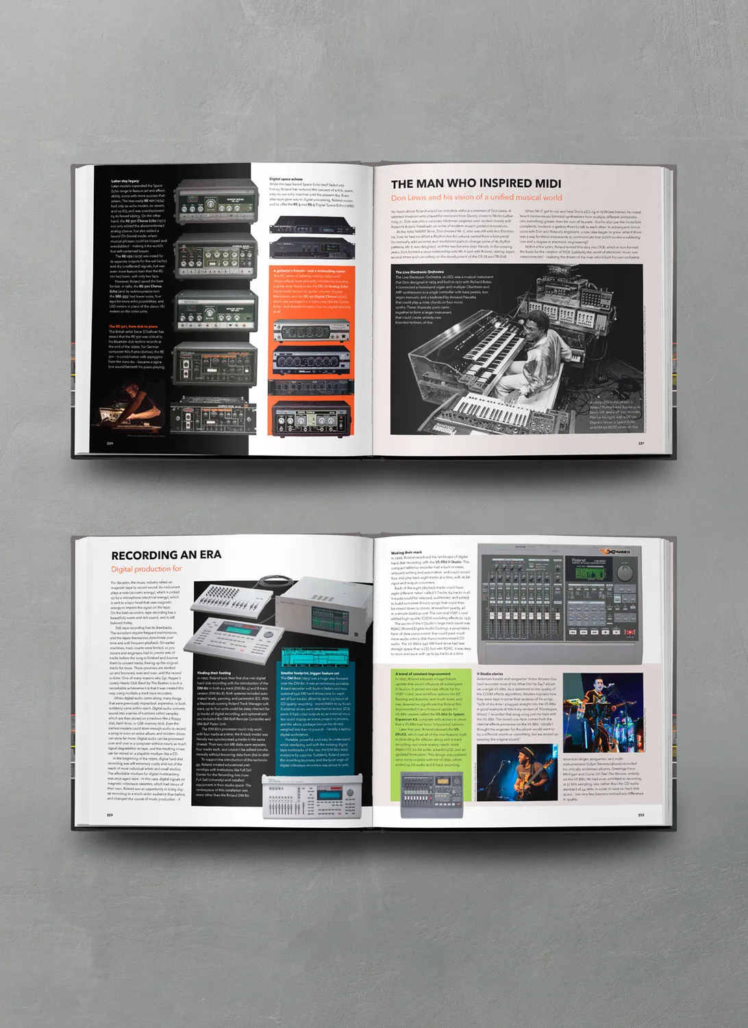 Bjooks Inspire the Music Bildband gebunden Roland-Historie