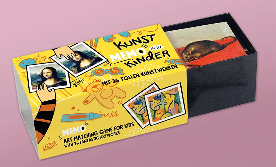 Seemann Henschel Kunst für Kinder Memo Memo-Spiel 72 Karten ab 3 Jahren