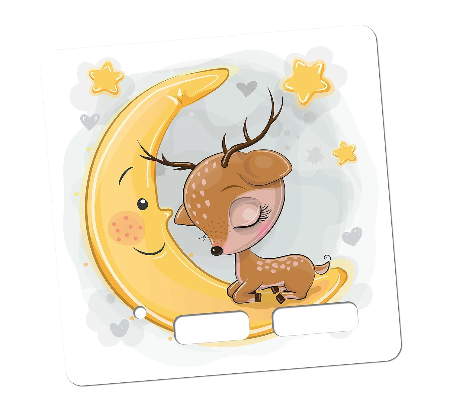 MeinBaby123 Toniebox Schutzfolie Sticker Reh im Mond