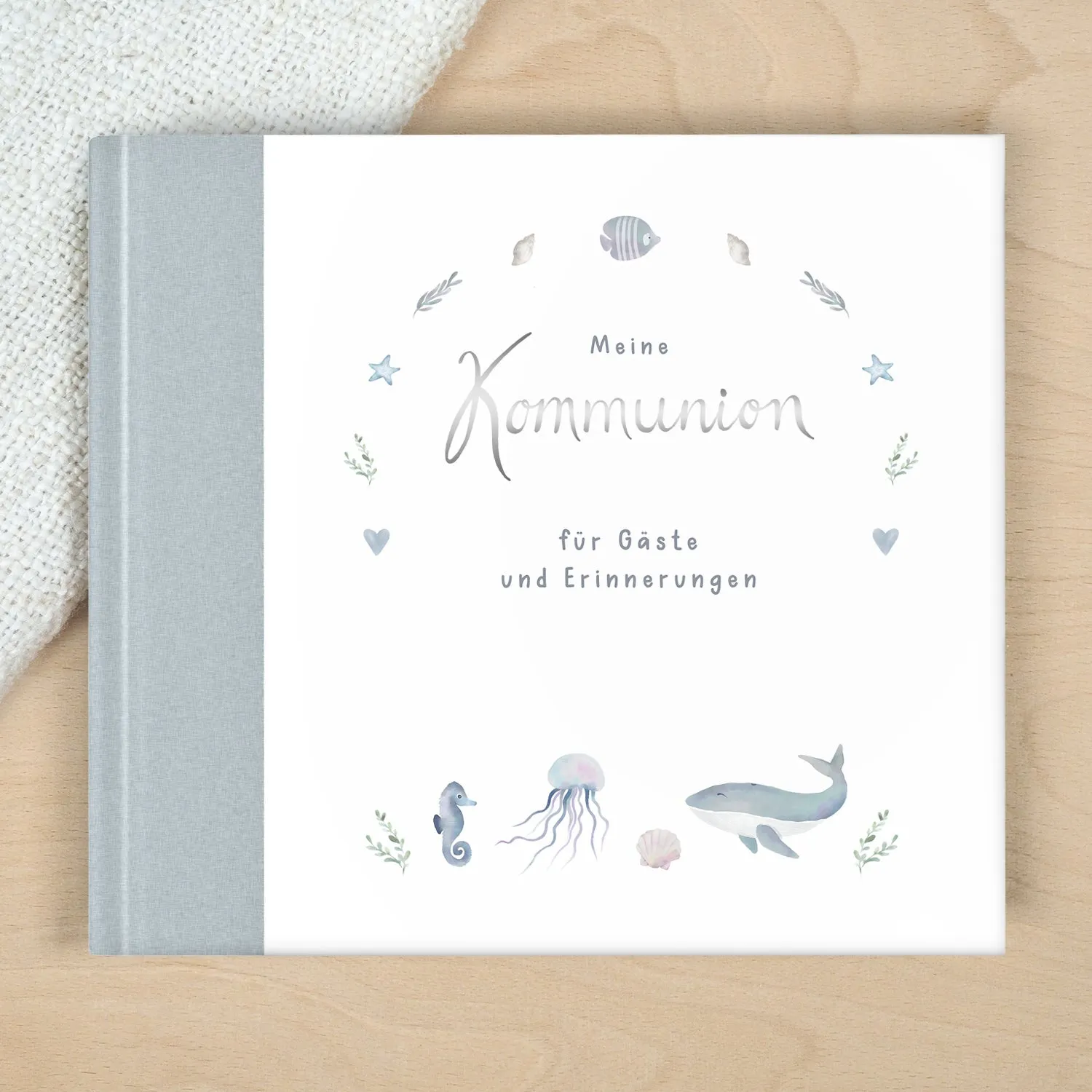 MINTKIND Meine Kommunion Gästebuch 72 Seiten Erinnerung