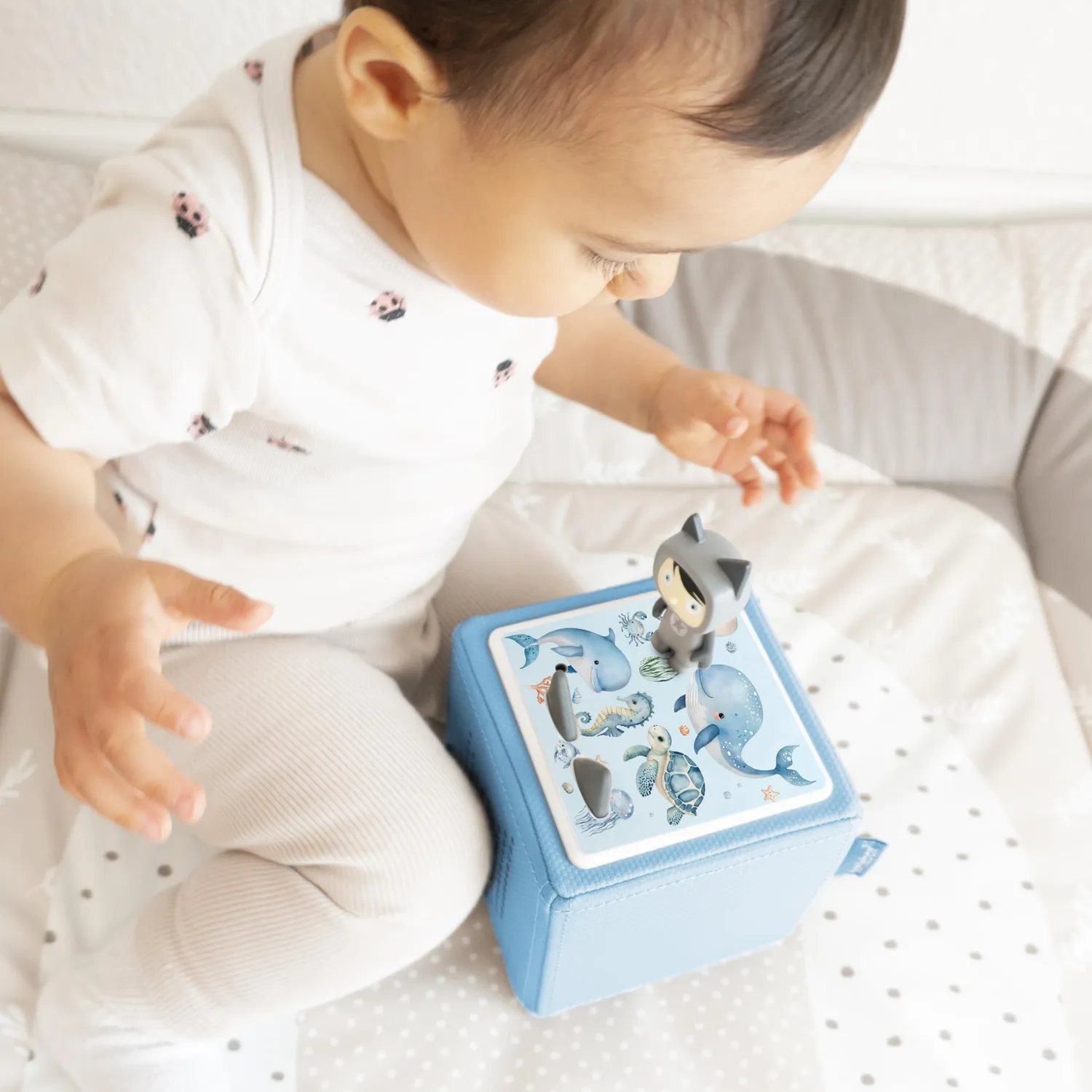 MeinBaby123 Toniebox Unterwasserwelt Schutzfolie blau wasserfest