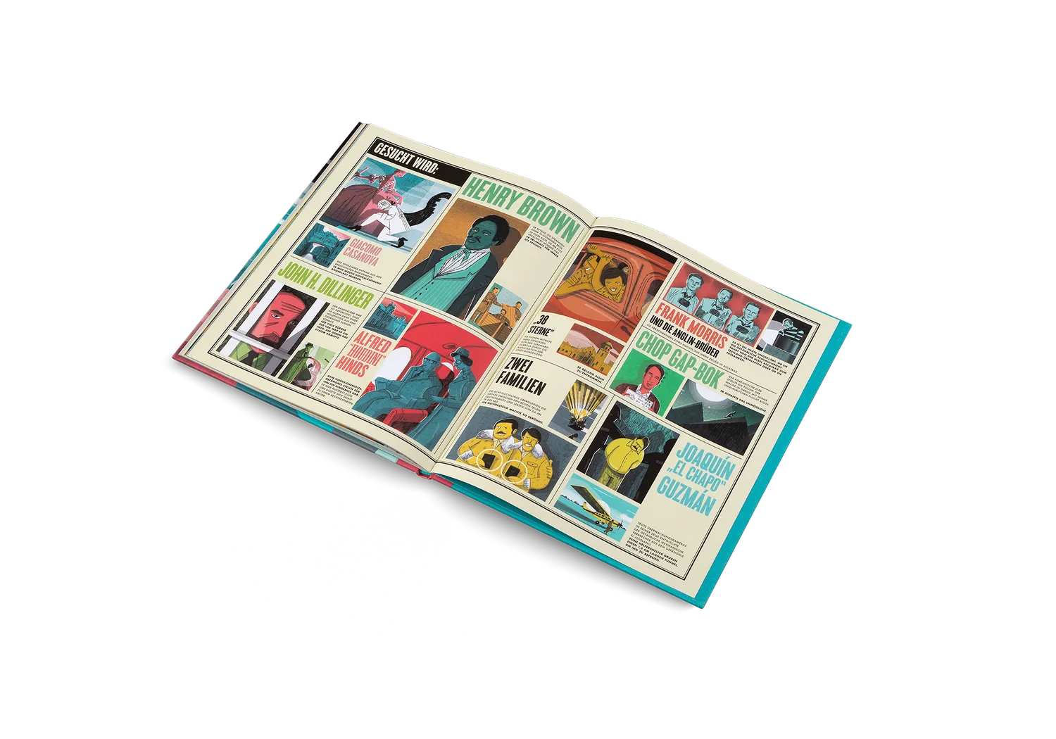 Kleine Gestalten Die Ausbrecher Sachbuch gebunden Fluchtgeschichten