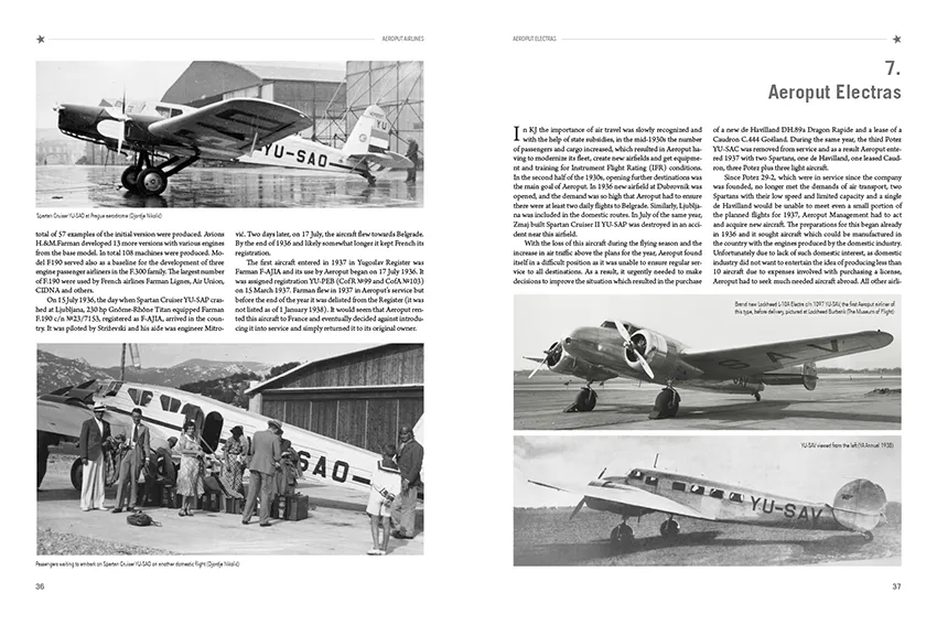 Canfora Publishing Yugoslav Electras From Aeroput Airlines to RAF Bildband