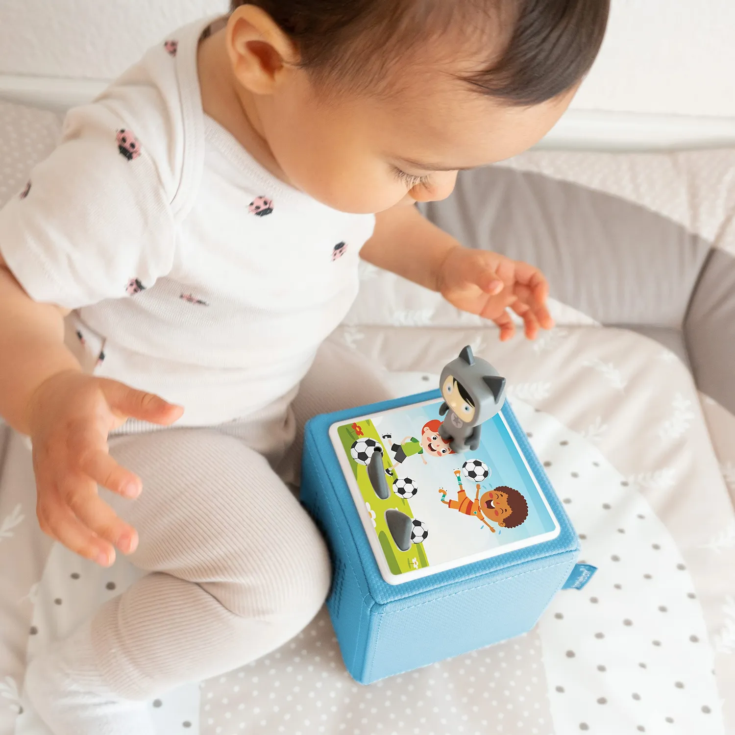 MeinBaby123 Fußball Jungs Toniebox Schutzfolie wasserfest