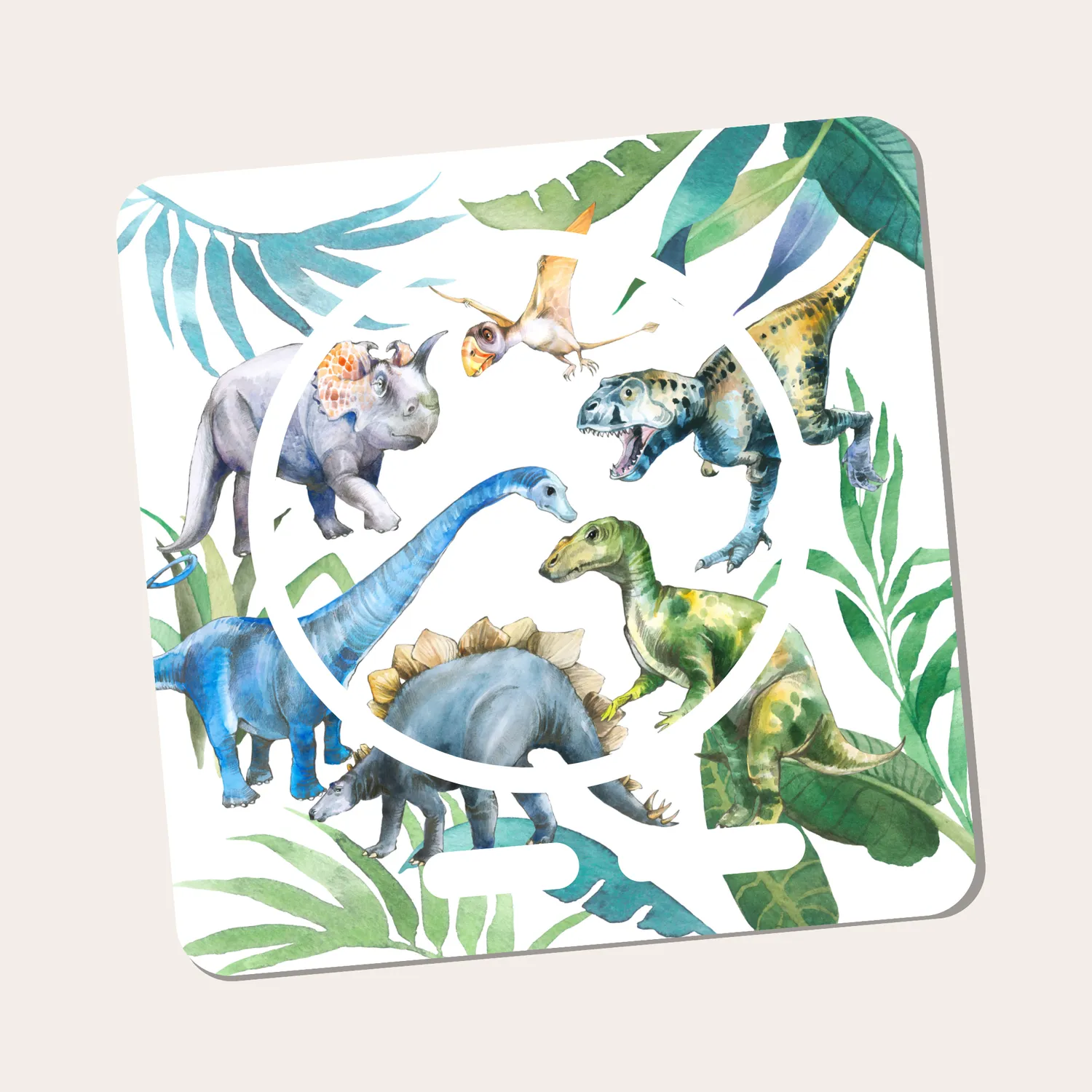 MeinBaby123 Toniebox 2 Schutzfolie Dinos PVC