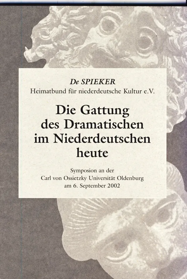 Isensee Die Gattung des Dramatischen im Niederdeutschen heute Buch