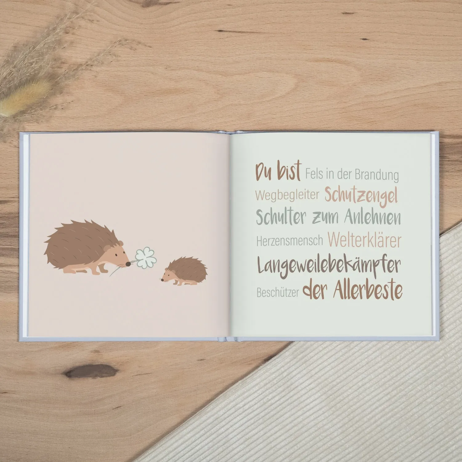 MINTKIND Lieber Patenonkel Du bist toll Geschenkbuch 32 Seiten
